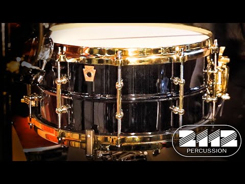 Ludwig 6.5x14" Black Beauty Snare Drum Diecast Hoops With Tube Lugs LB417BT image 6