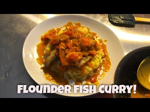 Quick Simple and Delicious Fish Curry w/Flounder! - Fish Recipes!