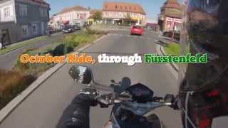preview picture of video '690 Duke Ride, OctoberRide trough Fürstenfeld-City, 60FPS'