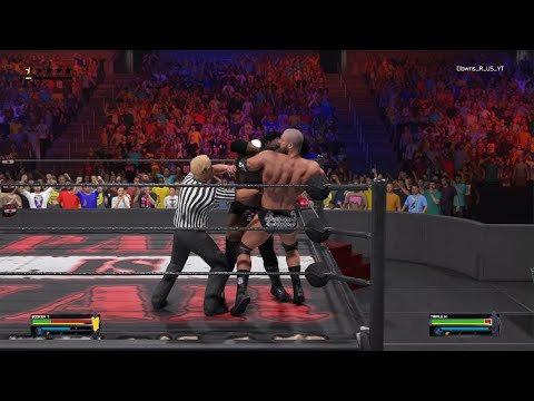 ROP Pain is war booker t vs hhh