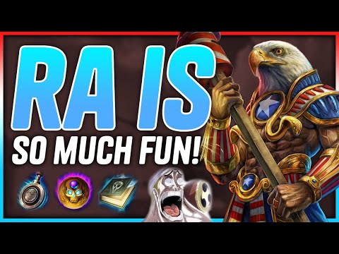 THIS NEW RA POLYNOMICON BUILD HITS HARD! - SMITE Mid Ranked Conquest #smiteseason10 #masterclass