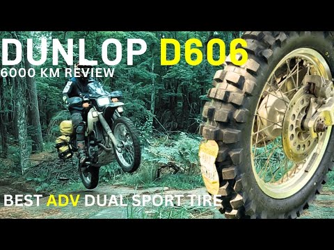 Dunlop D606 Best Adventure Dual Sport Tire Review