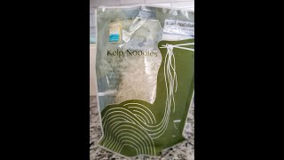 How to soften Kelp Noodles Low carb/keto noodles