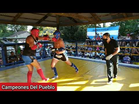 🥊Daniel Báez Vs Nicolás De Castro - MUAY THAI - AMATEUR - Campeones Del Pueblo - Siempre Humilde