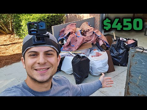 This Junk Removal Job Was Easy Money! | Day In The Life Of A 23 Year Old Business Owner