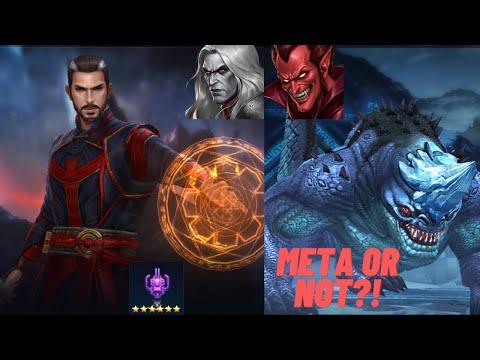 DOCTOR STRANGE (Multiverse of Madness) VS KNULL 34/MEPHISTO 24 & ABX (RAGE) - Marvel Future Fight