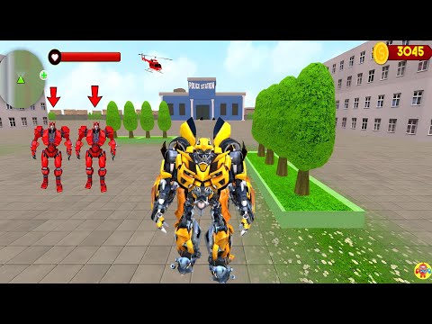 Robot Araba Oyunları #19 - Optimus Prime Multiple Transformation Jet Robot 2022 - Android Gameplay