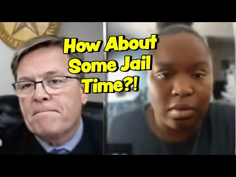 Judge Meets Slick Talking Entrepreneur "Negotiating" Her Fines