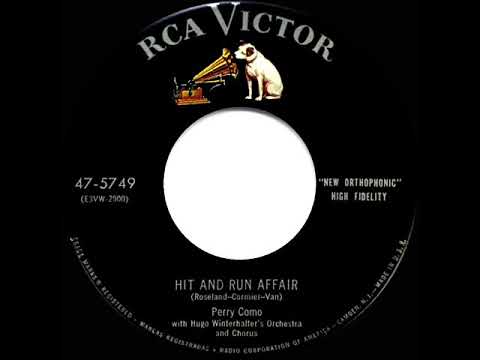 1954 HITS ARCHIVE: Hit And Run Affair - Perry Como