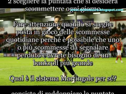 sistema Martingale in scommesse sportive