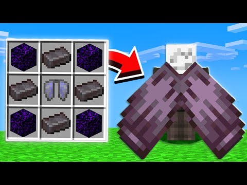 COME AVERE LE ALI IN NETHERITE - Minecraft ITA
