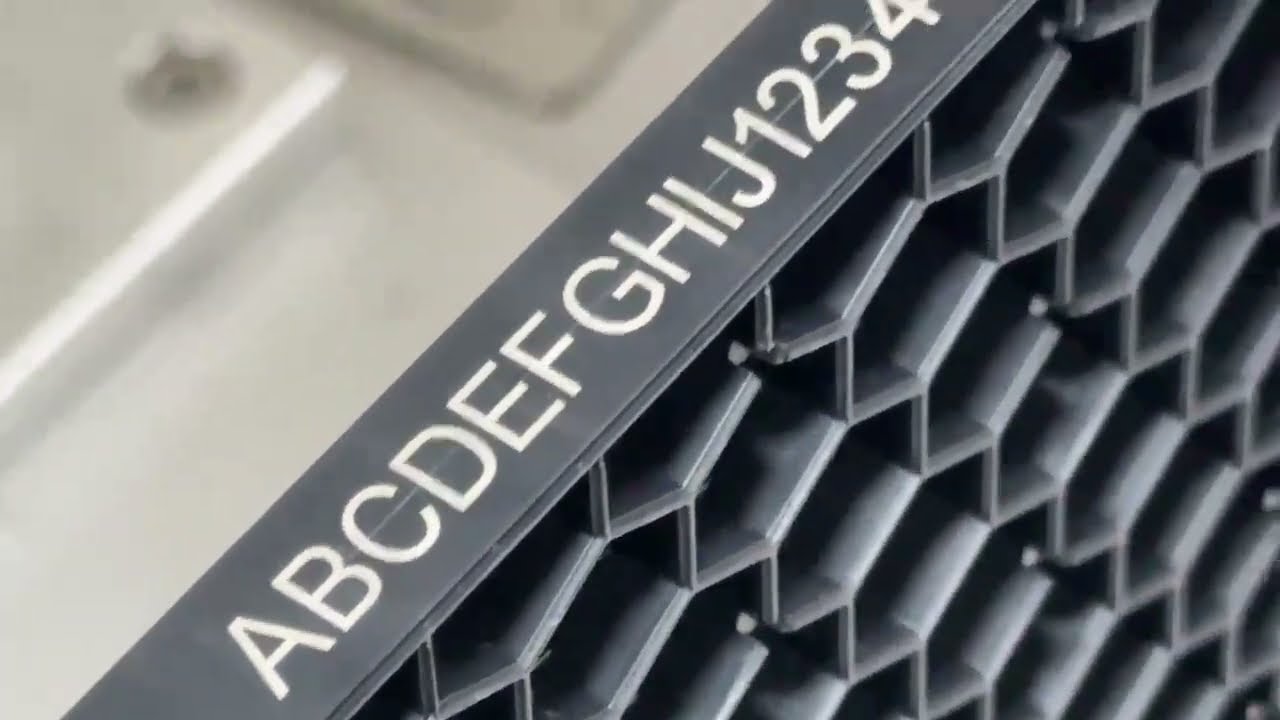 플라스틱 필드 바코드 마킹