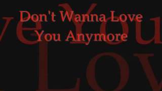 Delbert Mc Clinton - Don't wanna love you anymore Lyrics