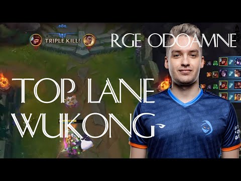 [ESP] RGE Odoamne | Wukong Top lane S11 | Borra a Gnar de la partida. Challenger EUW.