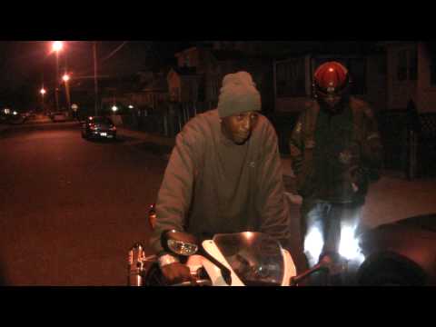 mazaradi fox show off his g unit bike