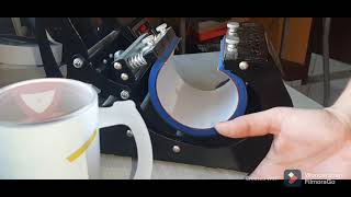 Caneca de chopp jateada - arte grande