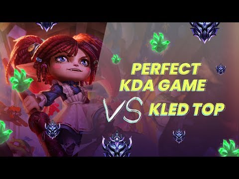POPPY VS KLED TOP (PERFECT KDA)
