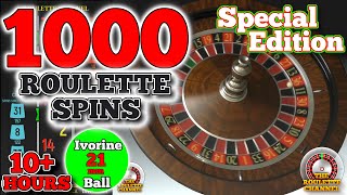 1000 Real Roulette Spins – Special Edition | Data for Strategy Testing and Analysis