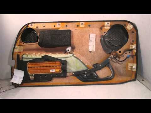 2002 Mercedes C230 Front door trim panel liner LH BLK W/CLOTH - mbiparts.com Used OEM Mercede... OEM