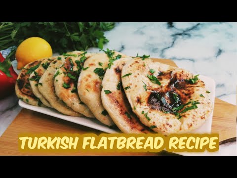 Soft Turkish Flatbread, No-oven, No-yeast Recipe | Bazlama |The best & delicious Bread Recipe