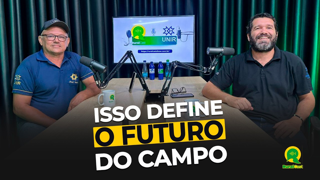 RuralCast debate ciência no agro com professores da UNIR sobre sustentabilidade e produção rural