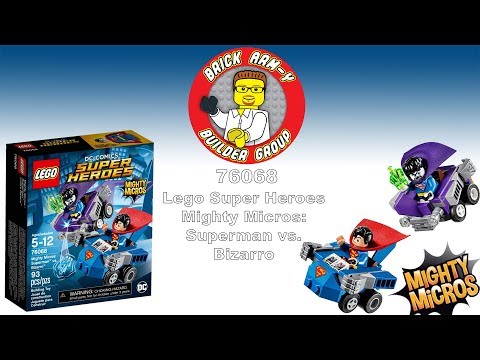 Конструктор Bl «Mighty Micros: Супермен против Бизарро» 10667 (Super Heroes 76068) 101 деталь