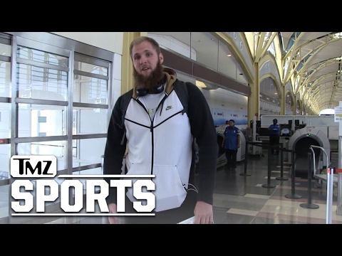 NBA PROSPECT PRZEMEK KARNOWSKI -- TO AIRLINE PASSENGERS: Sorry For Being (Really) Big | TMZ Sports