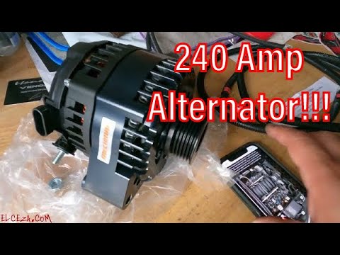 C6 Corvette Mechman Alternator Upgrade Along With BIG 3 Wire Set Up