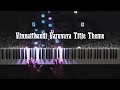 Vinnaithaandi Varuvaayaa Title BGM Piano Cover VTV A R Rahman STR GVM Piano Glise