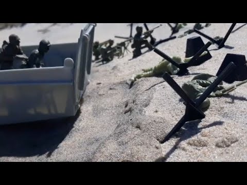 D-DAY - Army Men Stop Motion Film