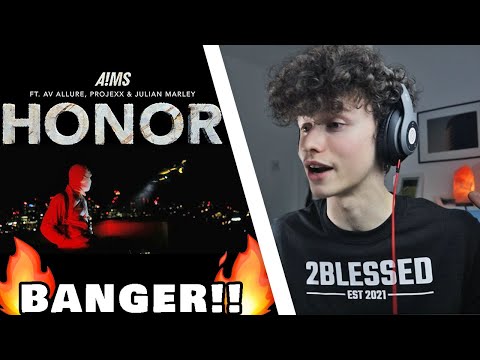 UK BANGER!🔥 🇬🇧 | A!MS - HONOUR ft AV Allure, Projexx & Julian Marley (Reaction!!)