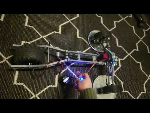 RC Trike Front Suspension/Steering assembly Test 2