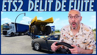 Délit de fuite au Portugal | Euro Truck Simulator 2 au volant de mon Mercedes Actros