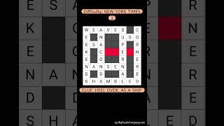 Quick-Wit Wordplay: Rapid Crossword Solving Skills! #crossword #puzzles #crosswordpuzzle