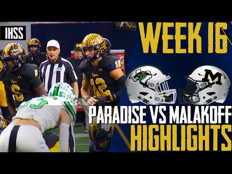 Paradise vs. Malakoff Semifinals Thriller Ends 27-19 | High School Football Highlights