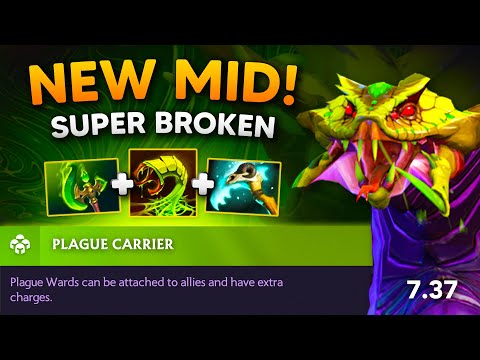 Topson VENOMANCER Mid - Patch 7.37 | Full Gameplay Dota Class