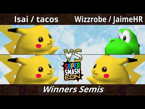 SSC 2022 Winners Semis - Isai & tacos Vs. Wizzrobe & JaimeHR - SSB64 Super Smash Bros Tournament