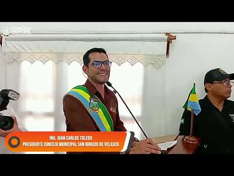 SESIÓN DE HONOR N° 01/2026 - Concejo Municipal de San Ignacio de Velasco