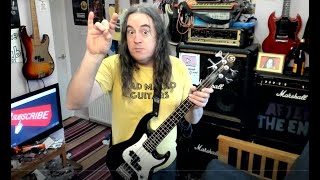 Video thumbnail for Samick Gregg Bennet corsair mini p bass by MADMALKO