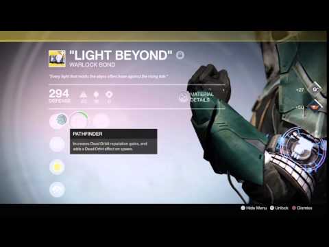 "Light Beyond" - Dead Orbit Exotic Warlock Bond