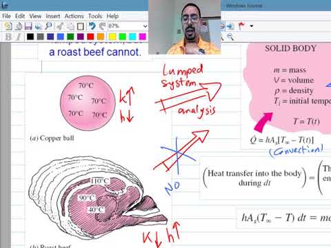 Heat Transfer: Unsteady Conduction p1