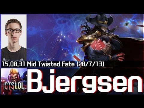 307. Bjergsen - 트위스티드 페이트 하이라이트 / Twisted Fate Highlights