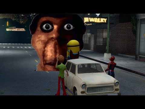 The Obunga get away car! - gmod Funny moments