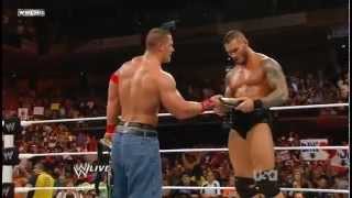 WWE Champion John Cena   World Heavyweight Champion Randy Orton