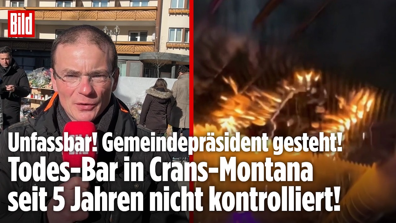 INFERNO IN CRANS-MONTANA: Todes-Bar „Le Constellation“ wurde seit 5 Jahren nicht kontrolliert!