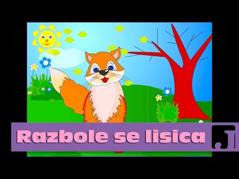 Razbole se lisica - Decije pesme | Jaccoled C