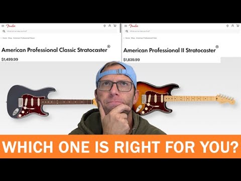 Fender American Professional Classic Stratocaster vs American Pro II || Which One is Best For You?