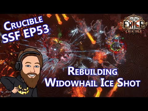 Rebuilding Widowhail Ice Shot - Level 94 Widowhail Ice Shot Deadeye - Crucible SSF EP 53