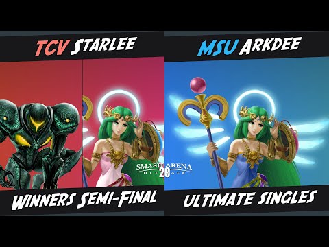 SAU20: Winners Semis - TCV| Starlee (Palutena, Dark Samus) Vs. MSU| Arkdee (Palutena) - Singles