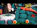 BLUE HEAT TAKIS KING CRAB SEAFOOD BOIL MUKBANG SEAFOOD MUKBANG DESHELLED LOBSTER SEAFOOD